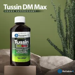 Reliable 1 Tussin DM Max Cough Syrup 8 Oz