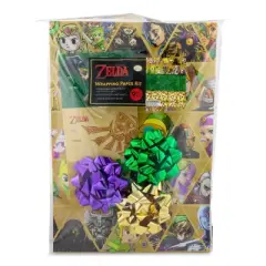 The Legend of Zelda 9-Piece Wrapping Paper Kit