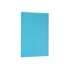 JAM Paper Smooth Colored Paper 24 lbs. 8.5" x 14" Blue Recycled 500 Sheets/Ream (0151052B)