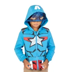 Marvel Spider-Man,Avengers Fleece Zip Up Hoodie Little Kid to Big Kid