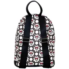 Minnie Mouse All Over Print 10" Mini Deluxe Backpack with 1 Front pocket