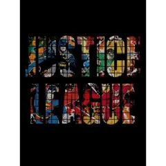 Justice League Black Tee Toddler Boy to Youth Boy