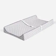 Bacati - Petals Quilted Muslin Changing Pad Cover Lilac