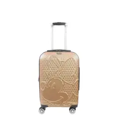 Disney Ful Textured Minnie Mouse 21in Hard Sided Rolling Luggage