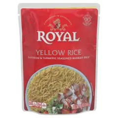 Royal Rice Yellow  Ready-To-Heat - Case of 6 - 8.5 Oz