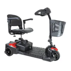 Drive Medical Scout Compact Travel Scooter - 3-Wheel, Electric Mobility, Swivel Seat