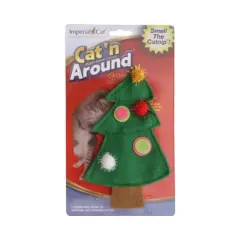 Cat n' Around Organic Catnip Stuffed Christmas Tree Toy
