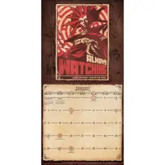 Trends International 2026 Dungeons and Dragons Classic 12"x12" Wall Calendar