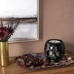 Halloween Skull Pillar Candle Holder - Threshold&trade;