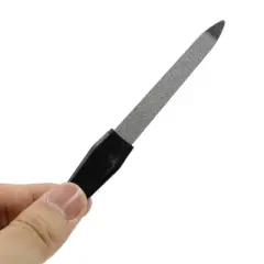 Unique Bargains Plastic Handle Metal Dual Sided Nail Sanding Tool 5 Pcs