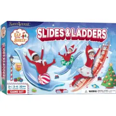 MasterPieces - Elf on the Shelf - Slides and Ladders Board Game for Kids