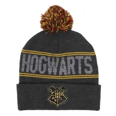 Harry Potter Hogwarts Youth Cuff Beanie and Gloves Set