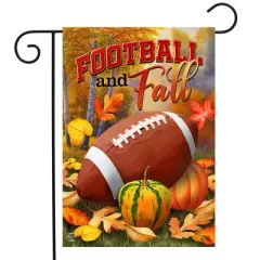 Briarwood Lane Fall Garden Flag 12x18 For Outdoor Fall and Football For Fall Garden Flag Flags For Outside