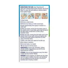 TheraTears Sterilid Antimicrobial Eyelid Cleanser and Facial Wash - 2 fl oz