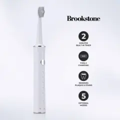 ELLE Lithium Sonic Toothbrush &ndash; Powerful Cleaning, Sleek & Portable Design