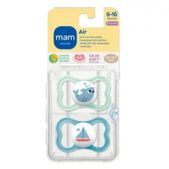 MAM Air Night Pacifier 6-16m - 2pk