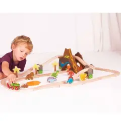 Bigjigs Dinosaur Train Set
