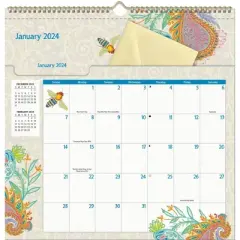 Lang 2024 Wall Calendar 12"x12" Ladybird