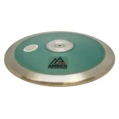 Amber Fight Gear Hi Fly Discus Track & Field Training Discus, IAAF Certified, 85% Rim Weight, Polycarbonate Fiber Side Plates, 1kg, 1.6kg, 2kg