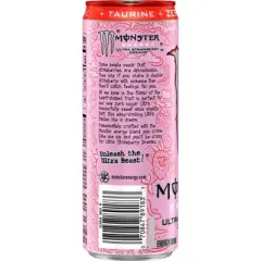 Monster Ultra Strawberry Dreams Energy Drink - 12 fl oz Can