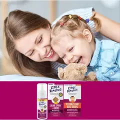 Little Remedies Saline Spray and Drops, Safe for Newborn Babies - 1 fl oz