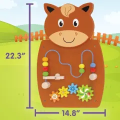 Learning Advantage Horse Activity Wall Panel