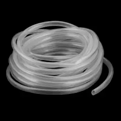 Unique Bargains Plastic Aquarium Air Line Oxygen Tube Pump Hose Pipe 6mm Dia 4.5m Long