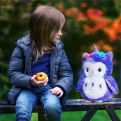 FAO Schwarz 14" LED Owlicorn with Sound Toy Plush