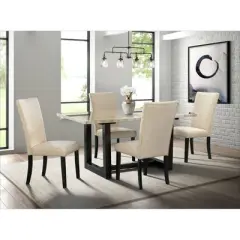 Florentina Side Chair Set Linen - Picket House Furnishings