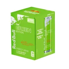 Red Bull Green Edition Energy Drink - 4pk/12 fl oz Cans