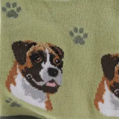 Novelty Socks 15.25" Boxer Uncropped Socks Premium Quality E & S Pet  -  Socks