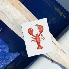 Lobstah Greeting Card Pack Set (8 ct.) by Ramus & Co