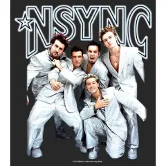 Women's NSYNC Iconic White Suits T-Shirt