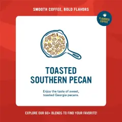 Cameron's Toasted Southern Pecan Light Roast Ground Coffee - 12oz