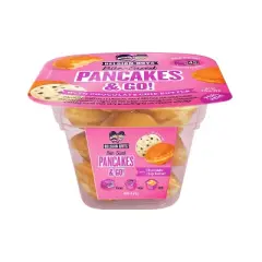 Belgian Boys Bite Sized Chocolate Chip Butter Go Cups and Pancakes Heat and Serve - 3.25oz/9ct