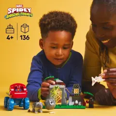 LEGO Marvel Spidey And His Amazing Friends Team Spidey Dino Crawler Rescue Building Toy 11199