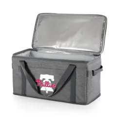 MLB Philadelphia Phillies 64 Can Collapsible Cooler - Heathered Gray