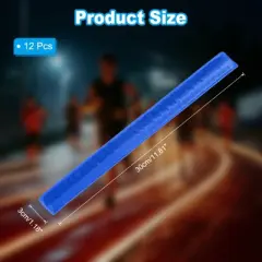 Unique Bargains High Visibility Reflective Slap Bands for Night Jogging Cycling Hiking 12 Pcs