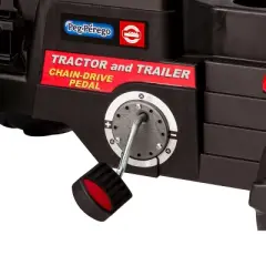 Peg Perego Case IH Tractor and Trailer - Red