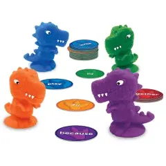 Learning Resources Sight Word Stomp! Game: Educational Language Skills, Board Game for 1-4 Players