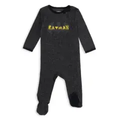 DC Comics Justice League The Flash Superman Batman Baby 3 Pack Zip Up Sleep N' Play Coveralls Newborn to Infant 