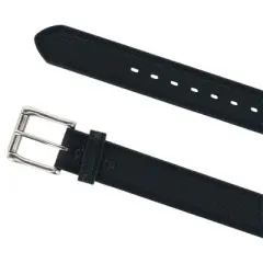 G Bar D Men's Pebble Grain Leather Belt with Roller Buckle
