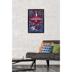 Trends International NHL Colorado Avalanche - 2022 Stanley Cup Champions Framed Wall Poster Prints