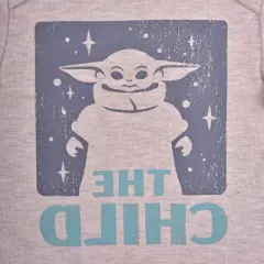 Lucasfilm Star Wars Boy's 2-Piece Baby Yoda Romper and Hoodie Bodysuit Set for Infant