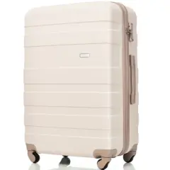 Cesicia New Model Luggage Sets 3 Piece,  Expandable ABS Hardshell Luggage, Durable Suitcase with Spinner Wheels & TSA Lock, 20''24''28''