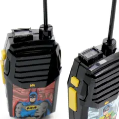 Batman Night Action 2-in-1 Walkie Talkies with Built-in Flashlight