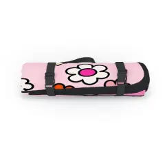 Daily Regina Designs Colorful Mushrooms And Flowers Picnic Blanket - Deny Designs