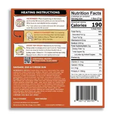 Wow Bao Sausage Egg and Cheese Breakfast Frozen Bun - 10oz/4pk