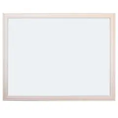 Crestline Products Wood Framed Dry Erase Board, 24" x 36"