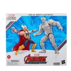 Marvel Avengers Legends Thor vs. Marvel's Destroyer Action Figure Set - 2pk
